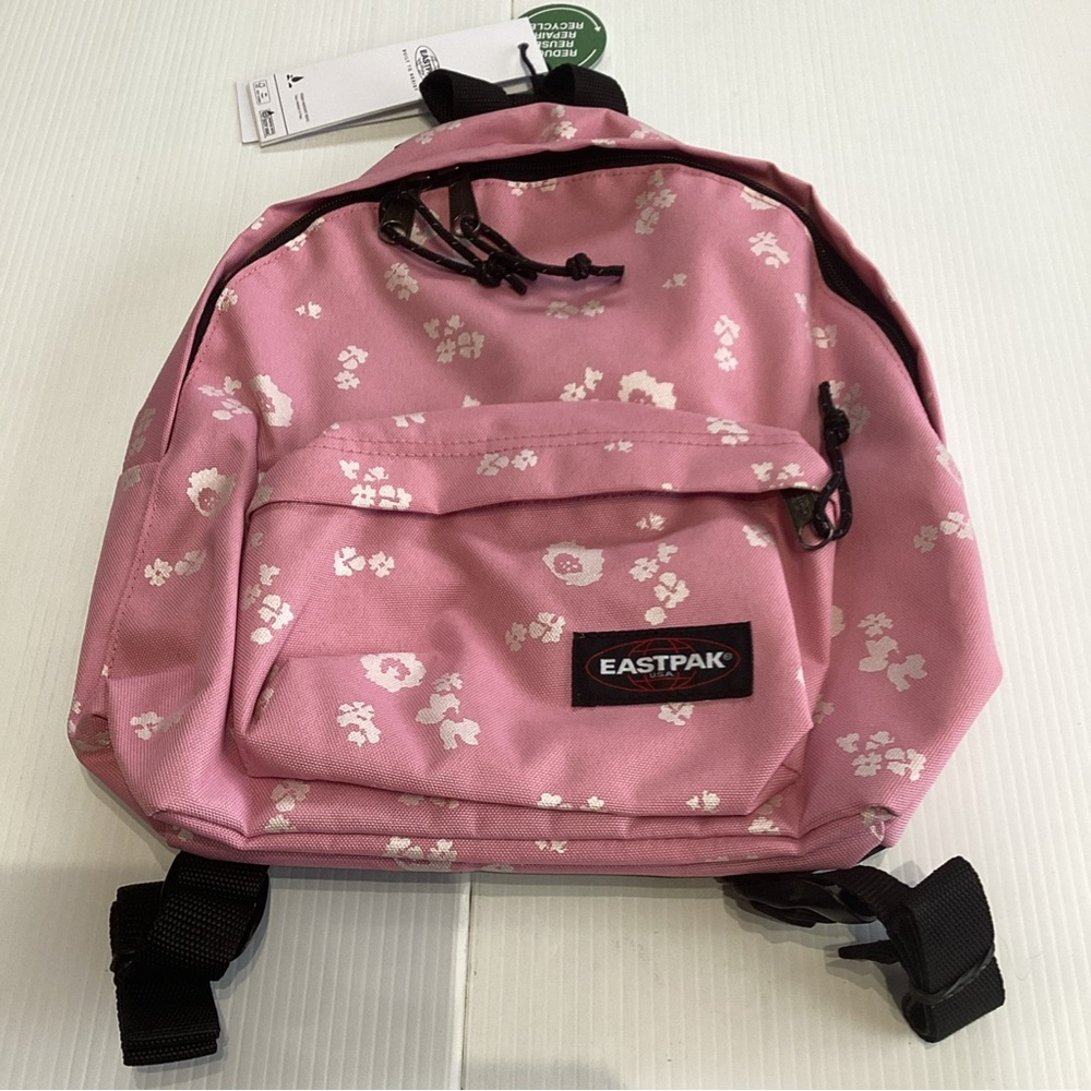 Eastpak Orbit Flower Shine 10L Backpack White Pink